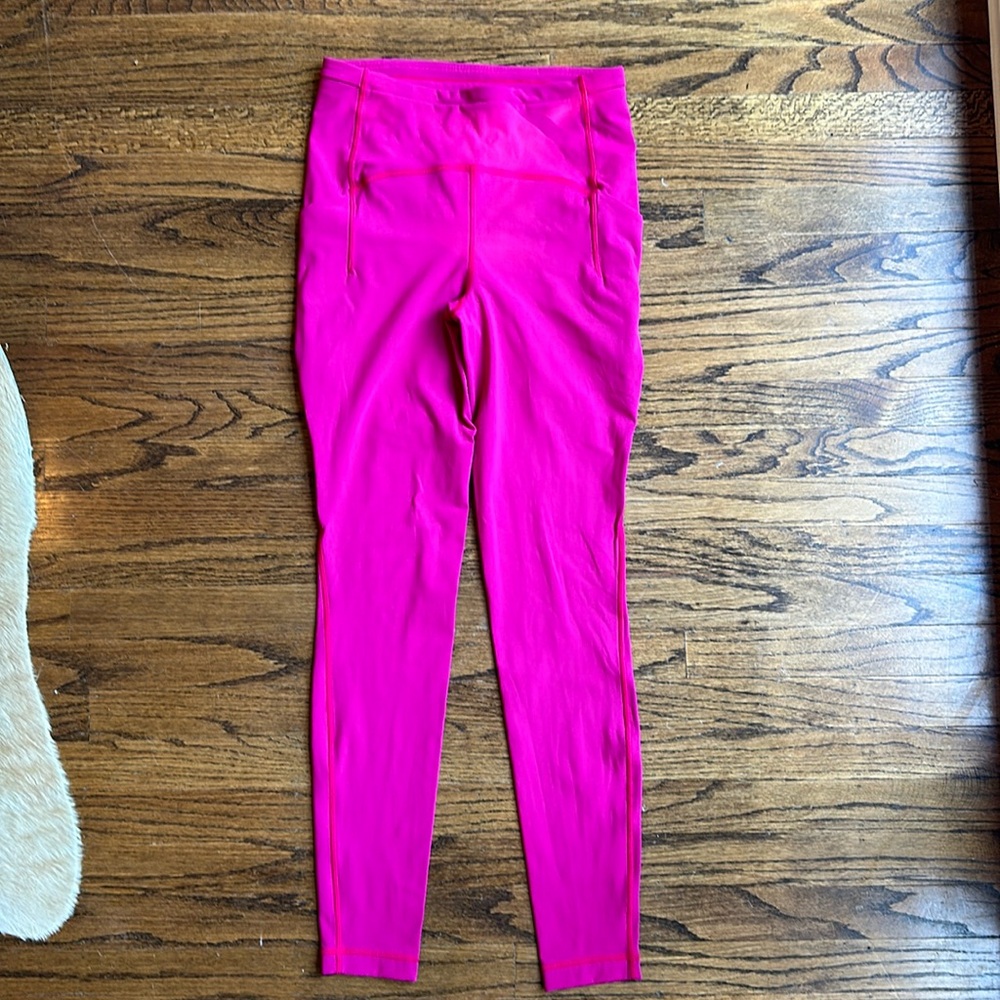 Lululemon swift speed luxtreme size 6 sonic pink
